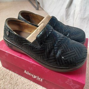 Alegria Leather Clog Shoes